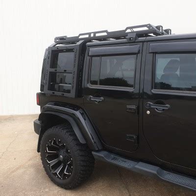 OSJS JEEP WRANGLER JK ROOF RACK- STEALTH SERIES