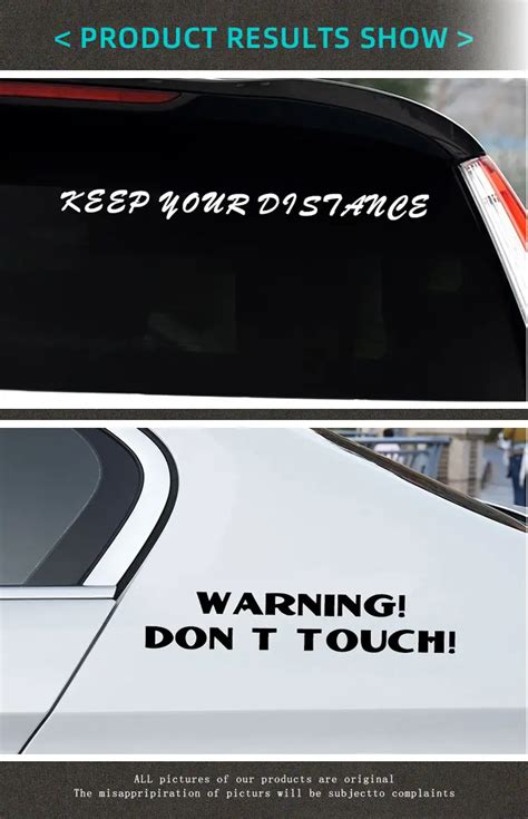 Customized Text Car Stickers Funny Bumper Stickers - Temu