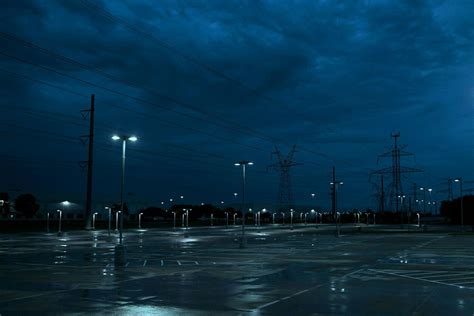 sky ~ evening ~ dark ~ blue ~ rain ~ lights ~ city | Fotografía, Foto ...