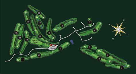 Course Layout – River Oaks Golf Club