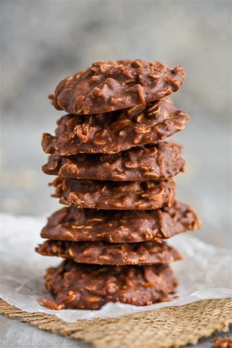 These Chocolate Peanut Butter No Bake Cookies come together with a few ...