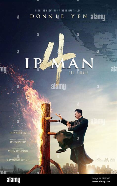 IP MAN 4: THE FINALE, (aka YIP MAN 4), US advance poster, Donnie YEN as ...