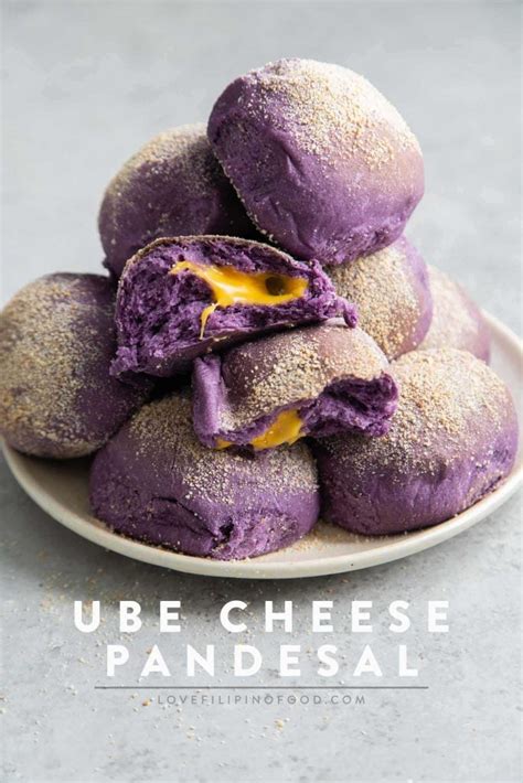 Ube Cheese Pandesal - Love, Filipino Food