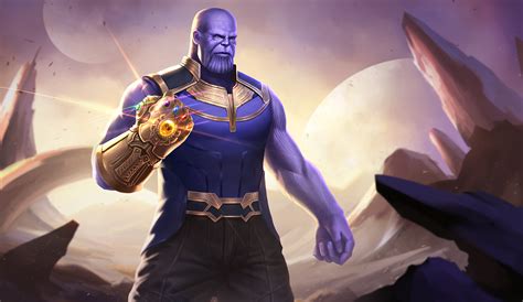 Thanos Infinity Gauntlet Artwork Wallpaper,HD Superheroes Wallpapers,4k ...