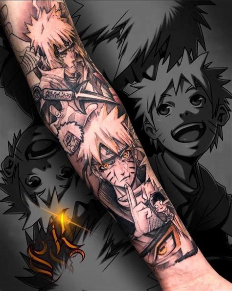 Full sleeve update!: Naruto | Naruto tattoo, Anime tattoos, Full arm ...