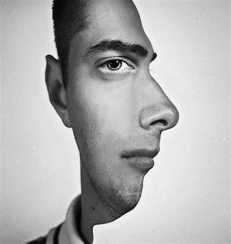 Two Face Optical Illusion