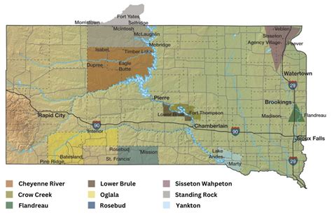 Nine Tribes | South Dakota Department of Tribal Relations