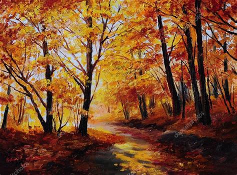 Imágenes Arte Pinturas: Paisajes Naturales Del Bosque