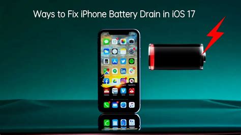 [2024] Ways to Fix iPhone Battery Drain in iOS 17