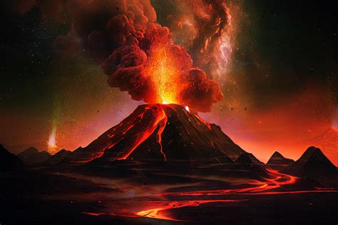 Double Trouble: Ancient Volcanic Eruptions Unveil a Fiery Tale of Twin ...