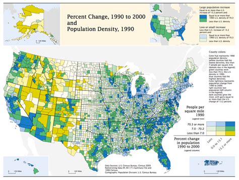 Map Catalog GIS 3015: Bivariate choropleth map - population density and ...