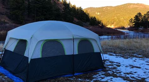 Heated Cabin Tent - 8F Outside / 60f Inside : r/camping