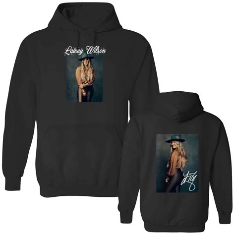 Lainey Wilson Double-sided signed Double Sided Hoodies, Lainey Wilson ...