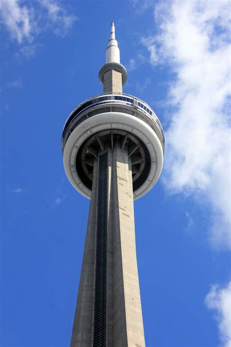 CN Tower up close in Toronto, Ontario, Canada image - Free stock photo ...