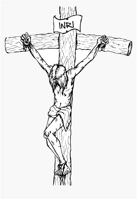 Jesus Cross Clipart Black