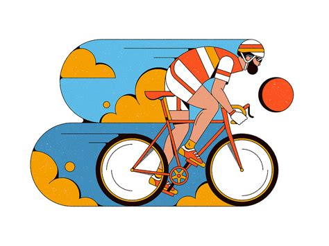 Cycling by Pavlov Visuals on Dribbble