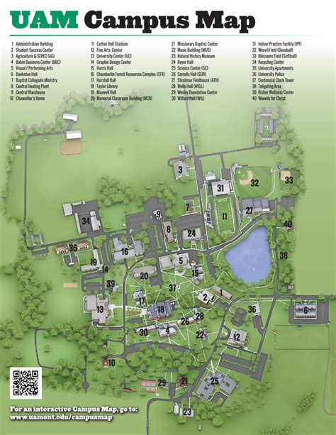 (PDF) UAM Printable Campus Mapuam-web2.uamont.edu/Pdfs/Campus map ...