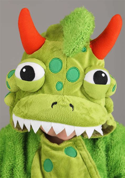 Spotted Green Monster Toddler Costume