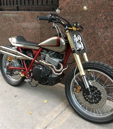 Suzuki GN250 Street Tracker by STG Tracker – BikeBound