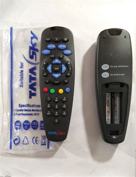 Set top box Black Tata Sky Remote Control, Vicky Electronics | ID ...