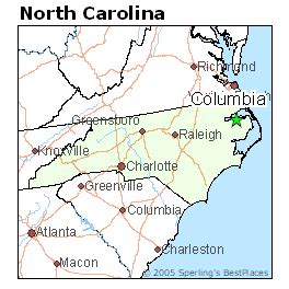 Best Places to Live in Columbia, North Carolina