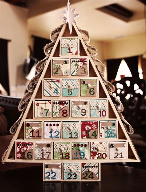 Diy Wooden Advent Calendar