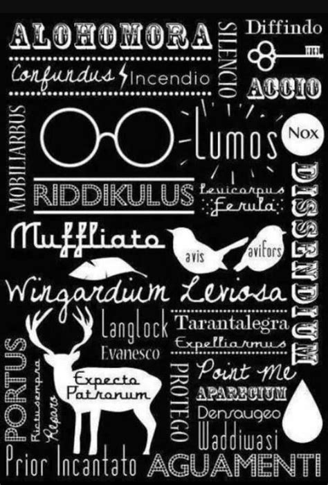 Harry Potter Spells Wallpapers - Wallpaper Cave