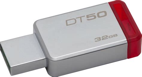 Kingston DT50 USB-stick 32 GB USB 3.1 Zilver DT50/32GB | Conrad.be