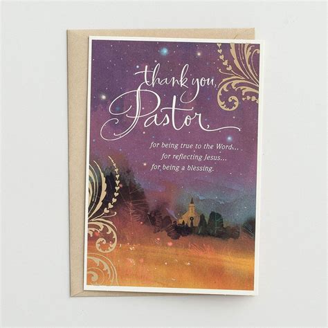 Printable Pastor Appreciation Cards