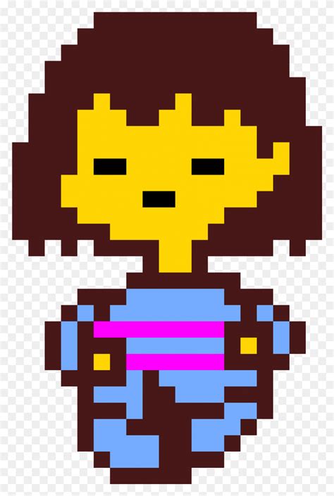 Frisk Sprite Sheet Садитесь Undertale Frisk Pixel Art, Pac Man, Rug Hd ...