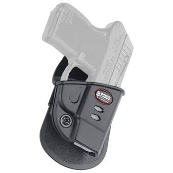 Fobus Evolution Paddle Holster | Ruger LCP | 380 | OWB | Right Hand | Black