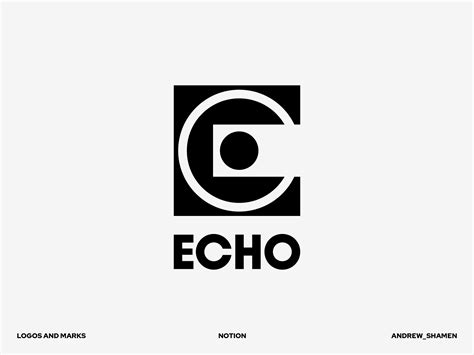 Echo / Logo by Andrew Shamen 🇺🇦 on Dribbble