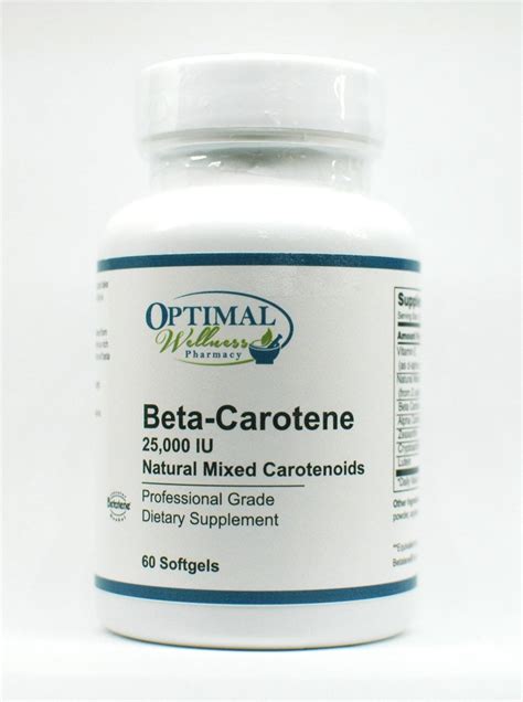 Beta-Carotene – Optimal Wellness Pharmacy