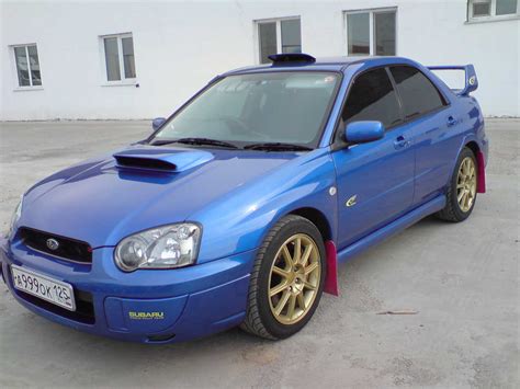 2004 Subaru Impreza WRX STI specs, Engine size 2.0l., Fuel type ...