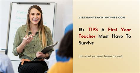 15+ TIPS A First Year Teacher Must Have To Survive