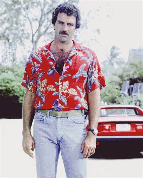 Tom Selleck Hawaiin Shirt As Magnum Poster Or Photo in 2019 | Tom ...