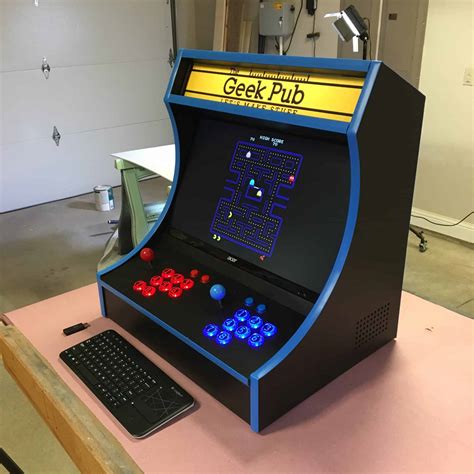 Bartop Arcade Cabinet Plans - The Geek Pub