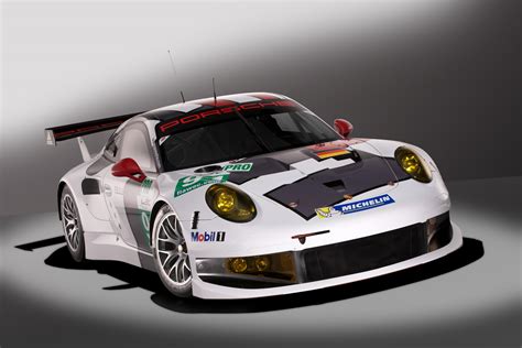 2013 Porsche 911 RSR race car full specs