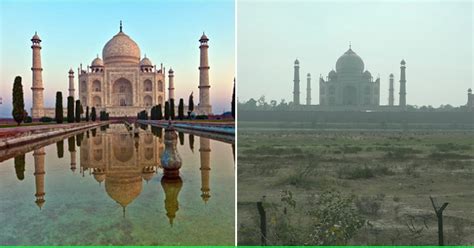 Taj Mahal's Foundation Is Under Threat Due To Decrease In Yamuna Water ...