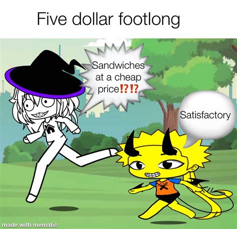 Five dollar footlong by PuffArtz on DeviantArt