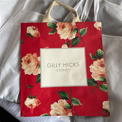 Gilly Hicks Women's Red Bag | Depop