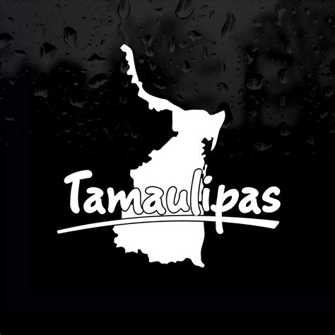 Decals - Stickers. Mexico: Mapa Tamaulipas. Map. – Jeyfel