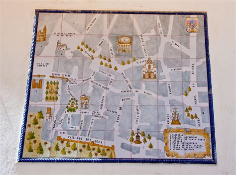 Tiled-Map-Jewish-Quarter-Seville | Tiled map of Jewish Quart… | Flickr