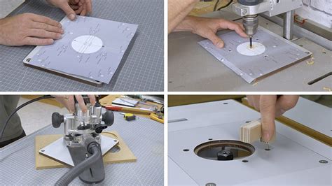 How to make a Router Table Insert Plate - Paoson Blog - Routers / Drill