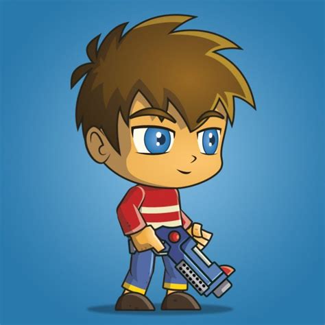 Good Boy - 2D Character Sprite - Royalty Free Game Art | Game art, Game ...