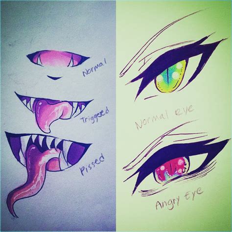 How To Draw Demon Eyes