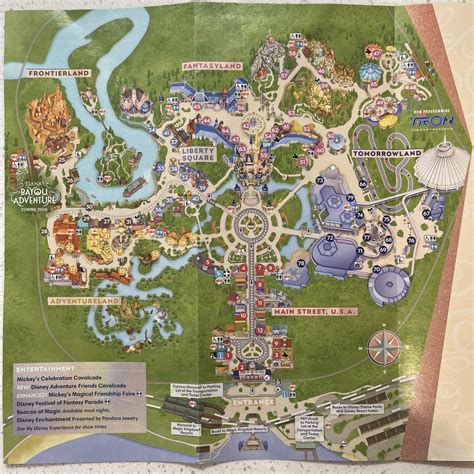 Disney World Map 2024 Printable - Dyanne Mariya