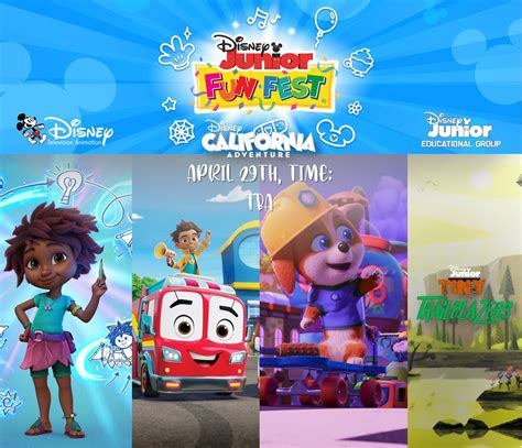 Disney Junior FunFest Schedule Unveils Upcoming... - Disney Television ...