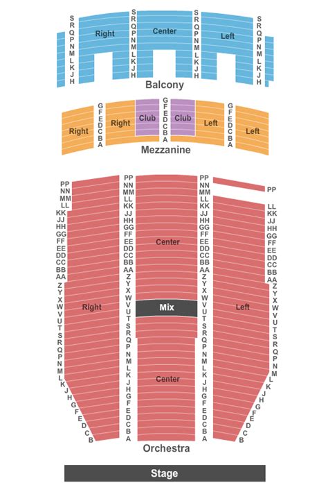 Paramount Theater Seattle Seating Chart View | Two Birds Home