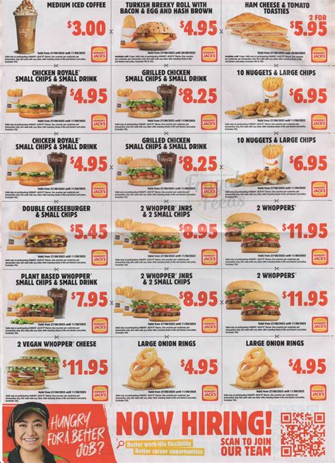 DEAL: Hungry Jack's Vouchers valid until 11 September 2023 | frugal feeds